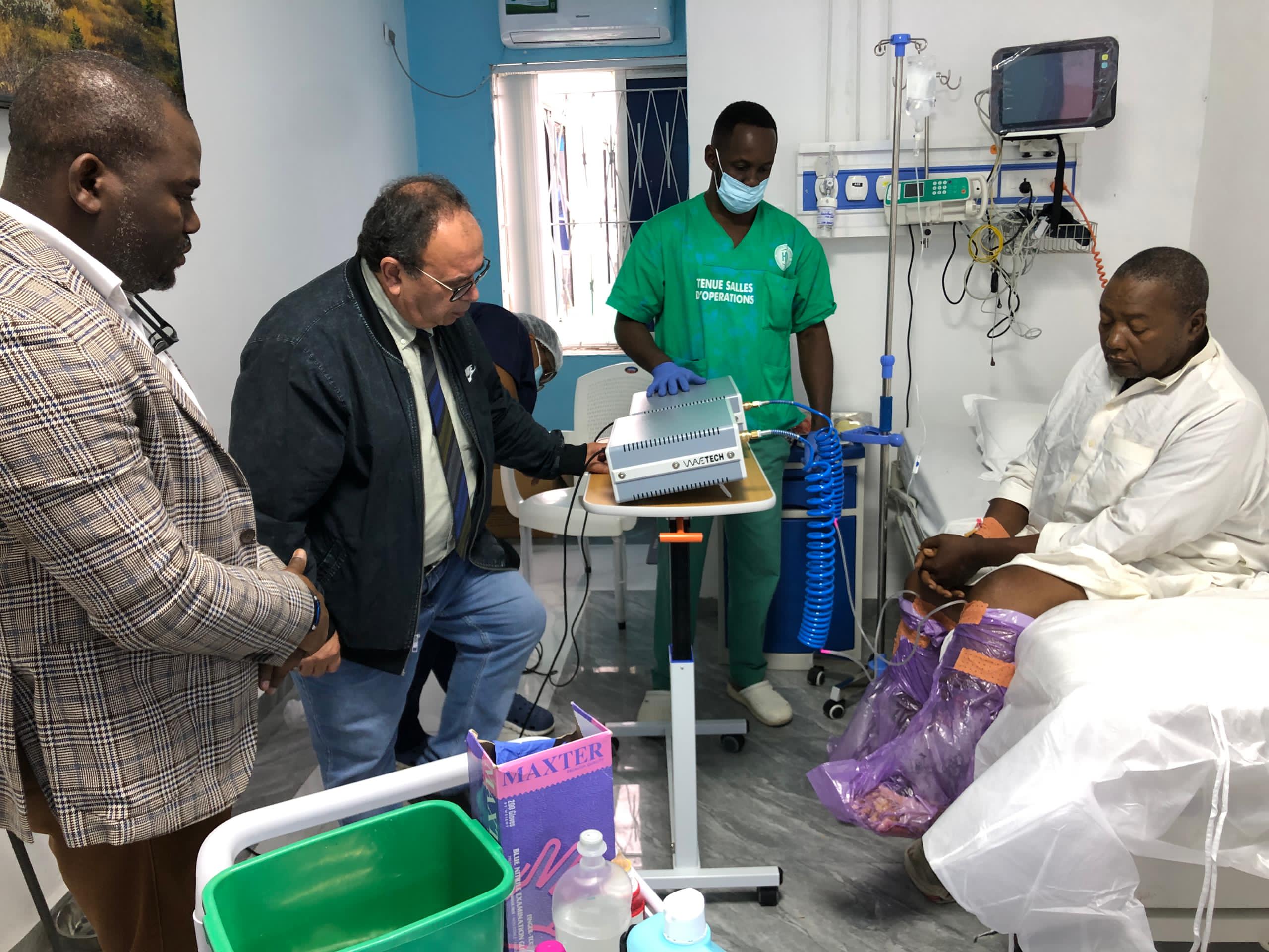 Successful Clinical Testing of Diabetic Wound Healing Device in Cameroon