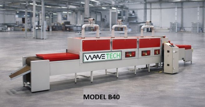 MICROWAVE TUNEL DRYER B40