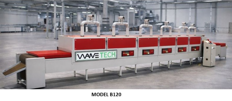MICROWAVE TUNNEL DRYER B120