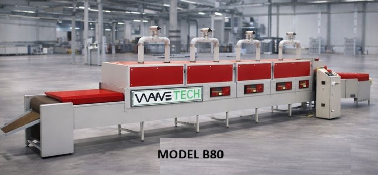 MICROWAVE TUNNEL DRYER B80